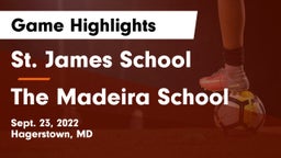 St. James School vs The Madeira School Game Highlights - Sept. 23, 2022