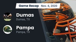 Recap: Dumas  vs. Pampa  2020