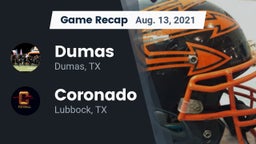 Recap: Dumas  vs. Coronado  2021