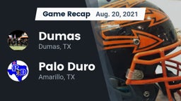 Recap: Dumas  vs. Palo Duro  2021