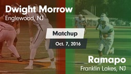 Matchup: Dwight Morrow High vs. Ramapo  2016