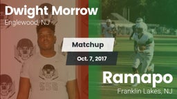 Matchup: Dwight Morrow High vs. Ramapo  2017