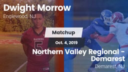 Matchup: Dwight Morrow High vs. Northern Valley Regional -Demarest 2019
