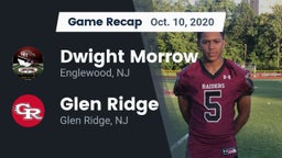 Recap: Dwight Morrow  vs. Glen Ridge  2020