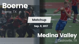 Matchup: Boerne  vs. Medina Valley  2017