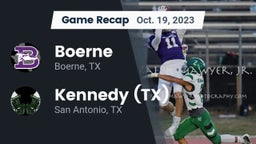 Recap: Boerne  vs.  Kennedy  (TX) 2023
