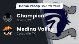 Recap: Champion  vs. Medina Valley  2020