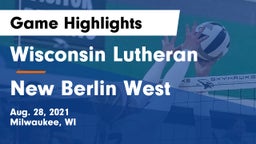 Wisconsin Lutheran  vs New Berlin West  Game Highlights - Aug. 28, 2021