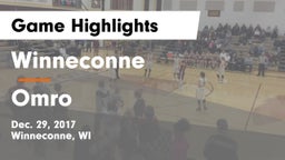 Winneconne  vs Omro  Game Highlights - Dec. 29, 2017