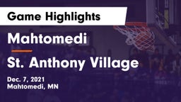 Mahtomedi  vs St. Anthony Village  Game Highlights - Dec. 7, 2021