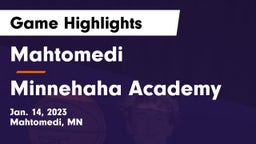 Mahtomedi  vs Minnehaha Academy Game Highlights - Jan. 14, 2023
