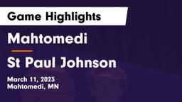 Mahtomedi  vs St Paul Johnson  Game Highlights - March 11, 2023