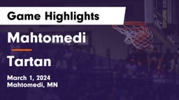 Mahtomedi  vs Tartan  Game Highlights - March 1, 2024