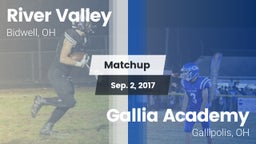 Matchup: River Valley High vs. Gallia Academy 2017