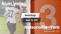 Matchup: River Valley High vs. Nelsonville-York  2017