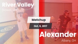 Matchup: River Valley High vs. Alexander  2017