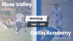 Matchup: River Valley High vs. Gallia Academy 2018