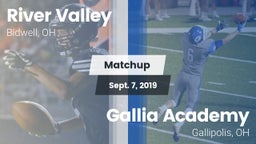 Matchup: River Valley High vs. Gallia Academy 2019
