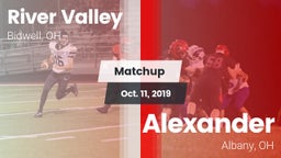 Matchup: River Valley High vs. Alexander  2019