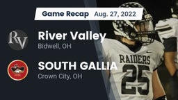 Recap: River Valley  vs. SOUTH GALLIA  2022