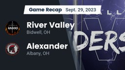 Recap: River Valley  vs. Alexander  2023