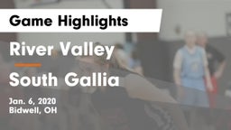 River Valley  vs South Gallia  Game Highlights - Jan. 6, 2020