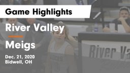 River Valley  vs Meigs  Game Highlights - Dec. 21, 2020