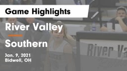 River Valley  vs Southern  Game Highlights - Jan. 9, 2021