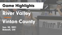 River Valley  vs Vinton County  Game Highlights - Jan. 30, 2021