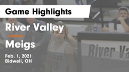 River Valley  vs Meigs  Game Highlights - Feb. 1, 2021