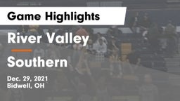 River Valley  vs Southern  Game Highlights - Dec. 29, 2021