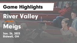 River Valley  vs Meigs  Game Highlights - Jan. 26, 2023
