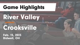 River Valley  vs Crooksville  Game Highlights - Feb. 15, 2023