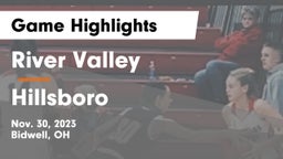 River Valley  vs Hillsboro Game Highlights - Nov. 30, 2023