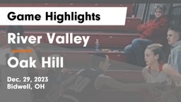 River Valley  vs Oak Hill  Game Highlights - Dec. 29, 2023