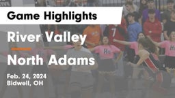 River Valley  vs North Adams  Game Highlights - Feb. 24, 2024