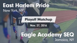 Matchup: East Harlem Pride vs. Eagle Academy SEQ 2016