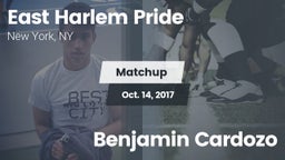 Matchup: East Harlem Pride vs. Benjamin Cardozo 2017