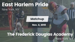 Matchup: East Harlem Pride vs. The Frederick Douglas Academy 2018