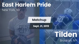Matchup: East Harlem Pride vs. Tilden  2019