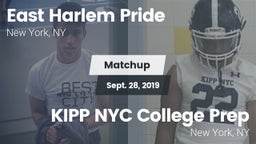 Matchup: East Harlem Pride vs. KIPP NYC College Prep 2019