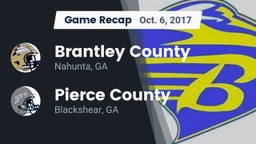 Recap: Brantley County  vs. Pierce County  2017