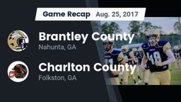 Recap: Brantley County  vs. Charlton County  2017