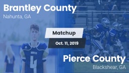 Matchup: Brantley County vs. Pierce County  2019