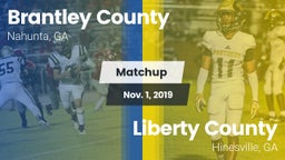 Matchup: Brantley County vs. Liberty County  2019