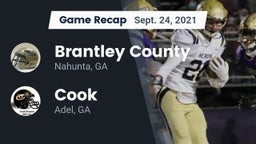 Recap: Brantley County  vs. Cook  2021
