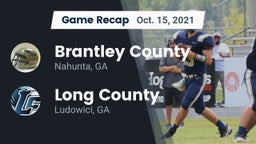 Recap: Brantley County  vs. Long County  2021