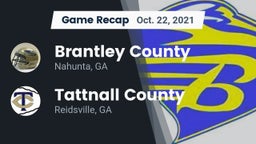 Recap: Brantley County  vs. Tattnall County  2021