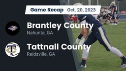 Recap: Brantley County  vs. Tattnall County  2023