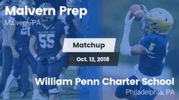 Matchup: Malvern Prep High vs. William Penn Charter School 2018